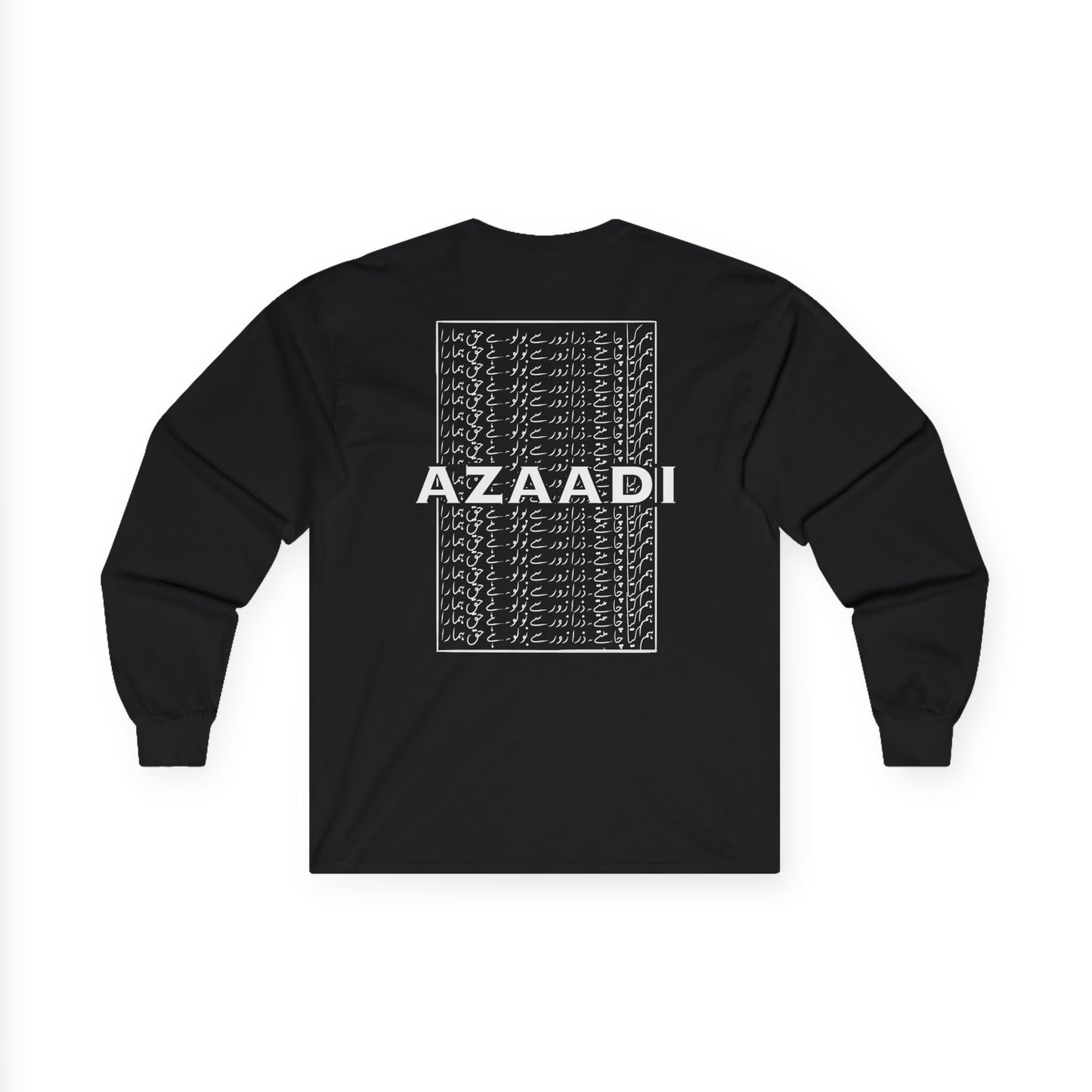 "AZAADI" LONG SLEEVE T-SHIRT