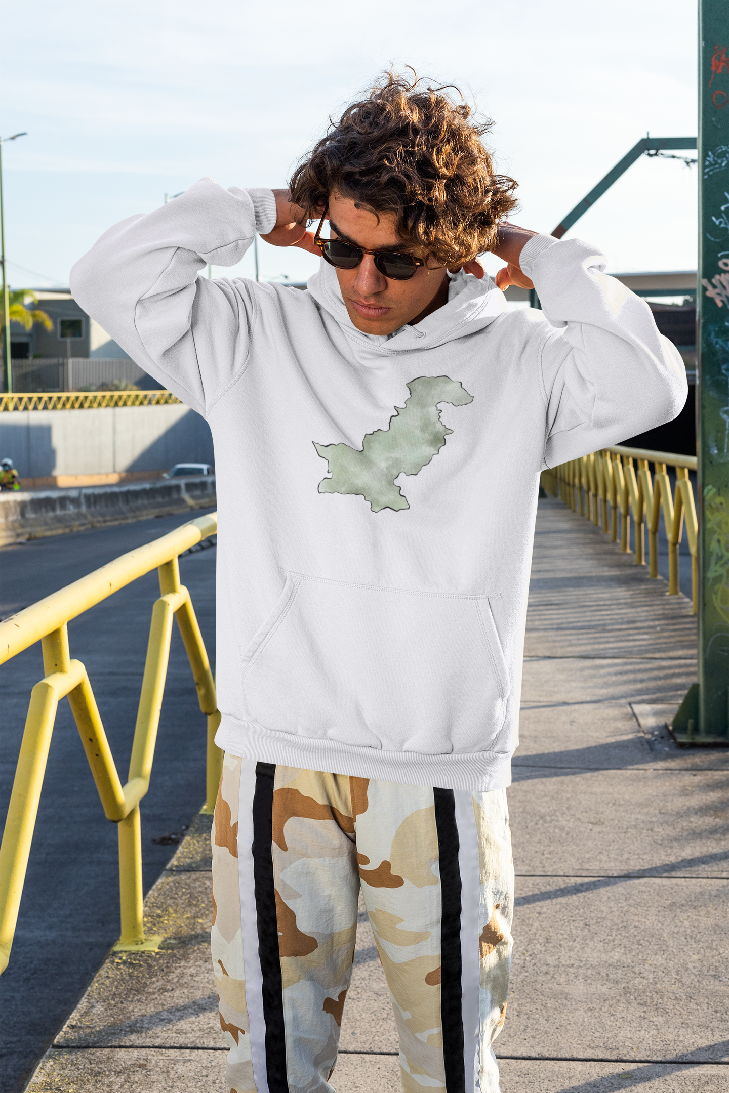 PAKISTAN COLOR MAP HOODIE