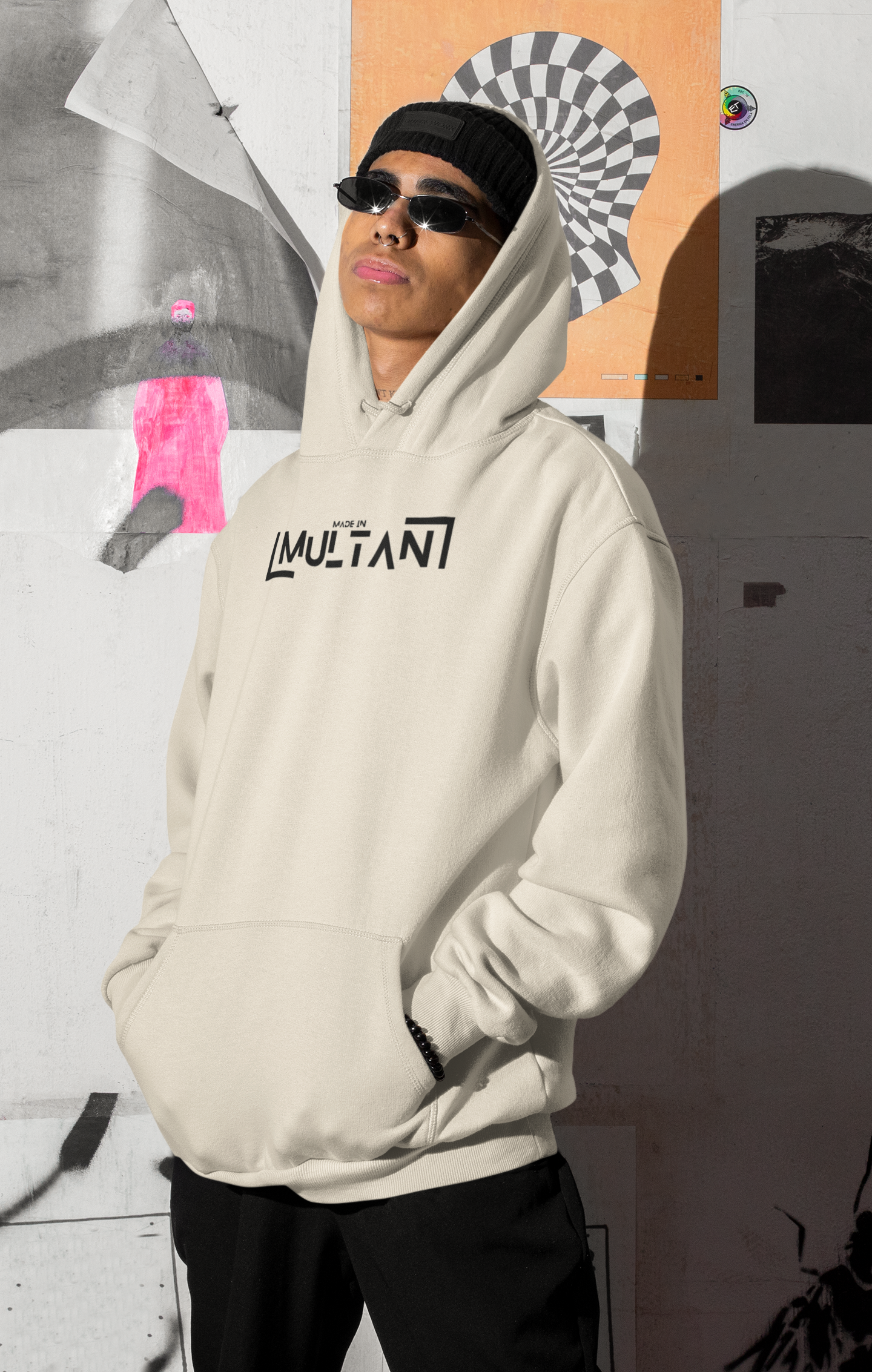 "MADE IN MULTAN" HOODIE